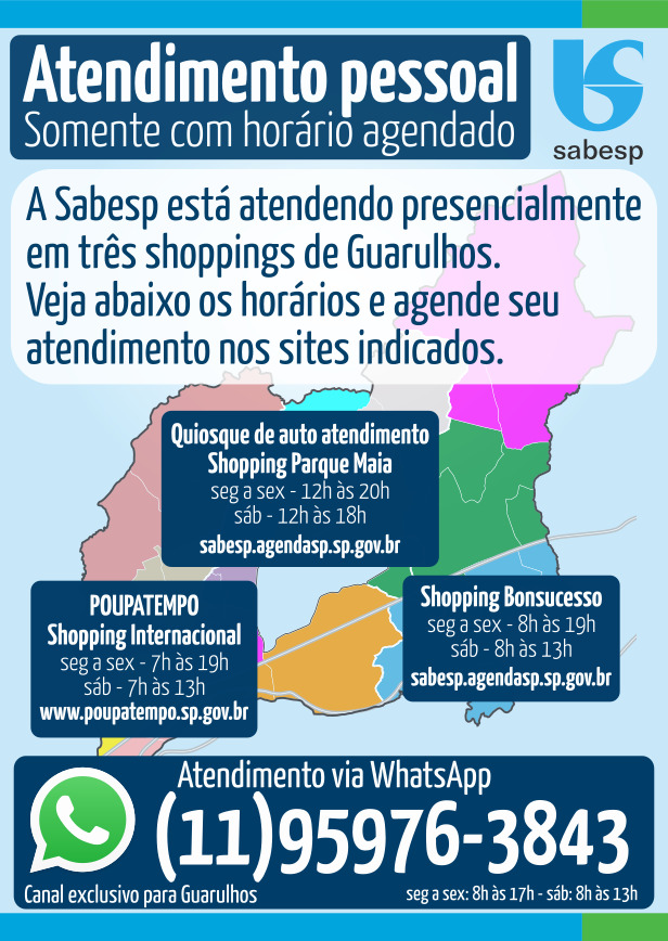 Serviços do Poupatempo já podem ser solicitados pelo WhatsApp - Click  Guarulhos