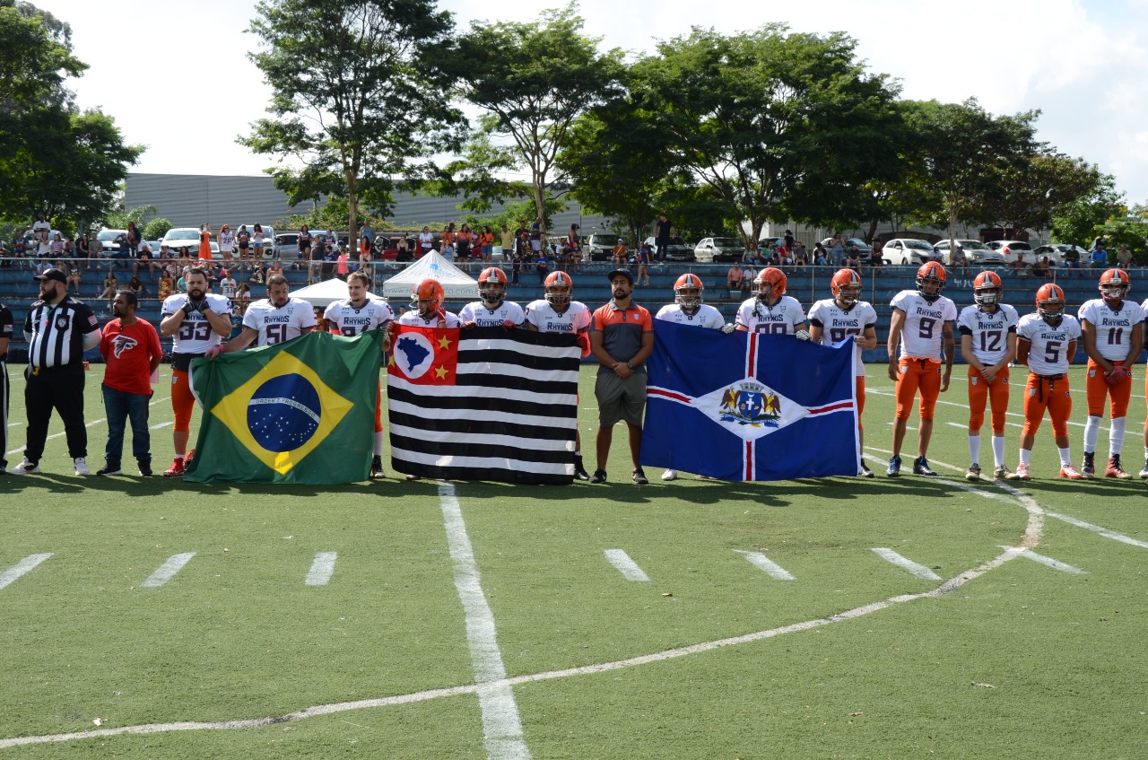 Brasileiro de Futebol Americano: Guarulhos Rhynos busca manter liderança em  partida no domingo - Guarulhos Hoje