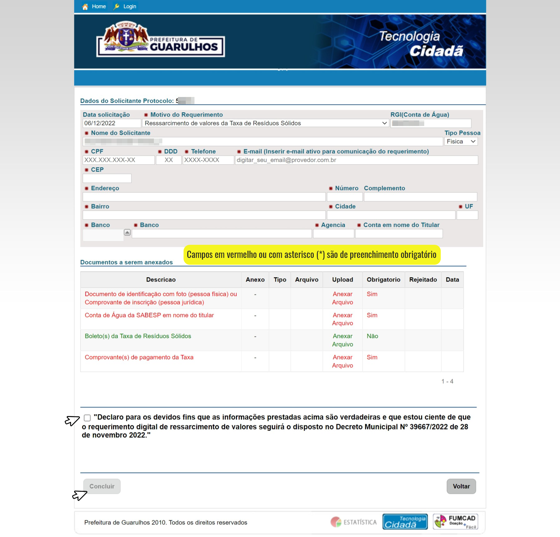 4 tela taxa ambiental