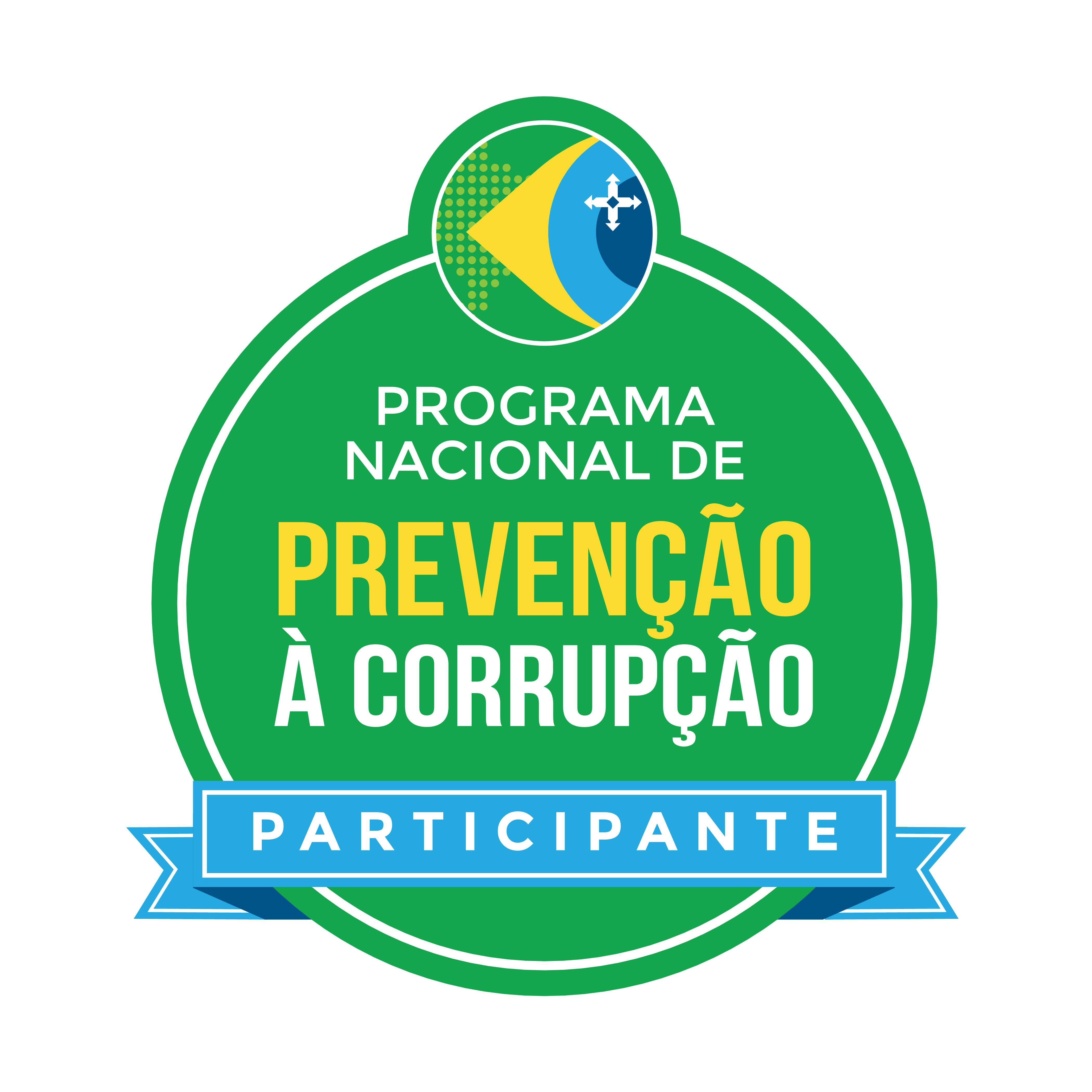 Selo "Programa Nacional de Prevenção à Corrupção - PNPC"