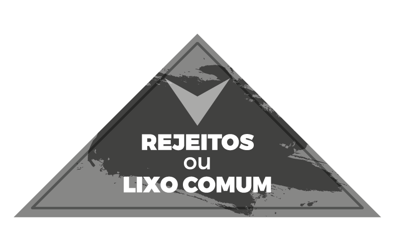 ADESIVO TRIANGULAR 22X14CM REJEITO CIMA